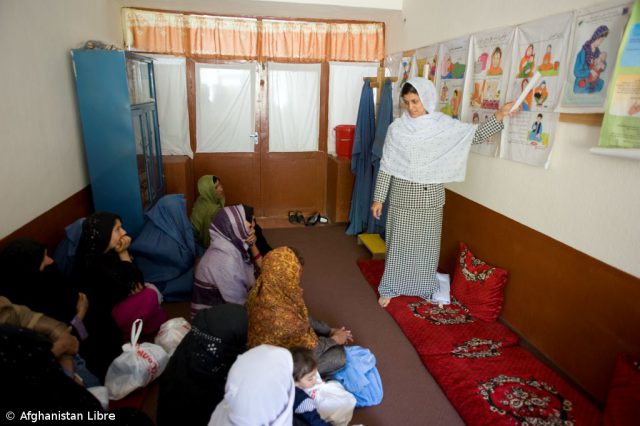 Centre d'éducation à la santé à destination des femmes afghanes