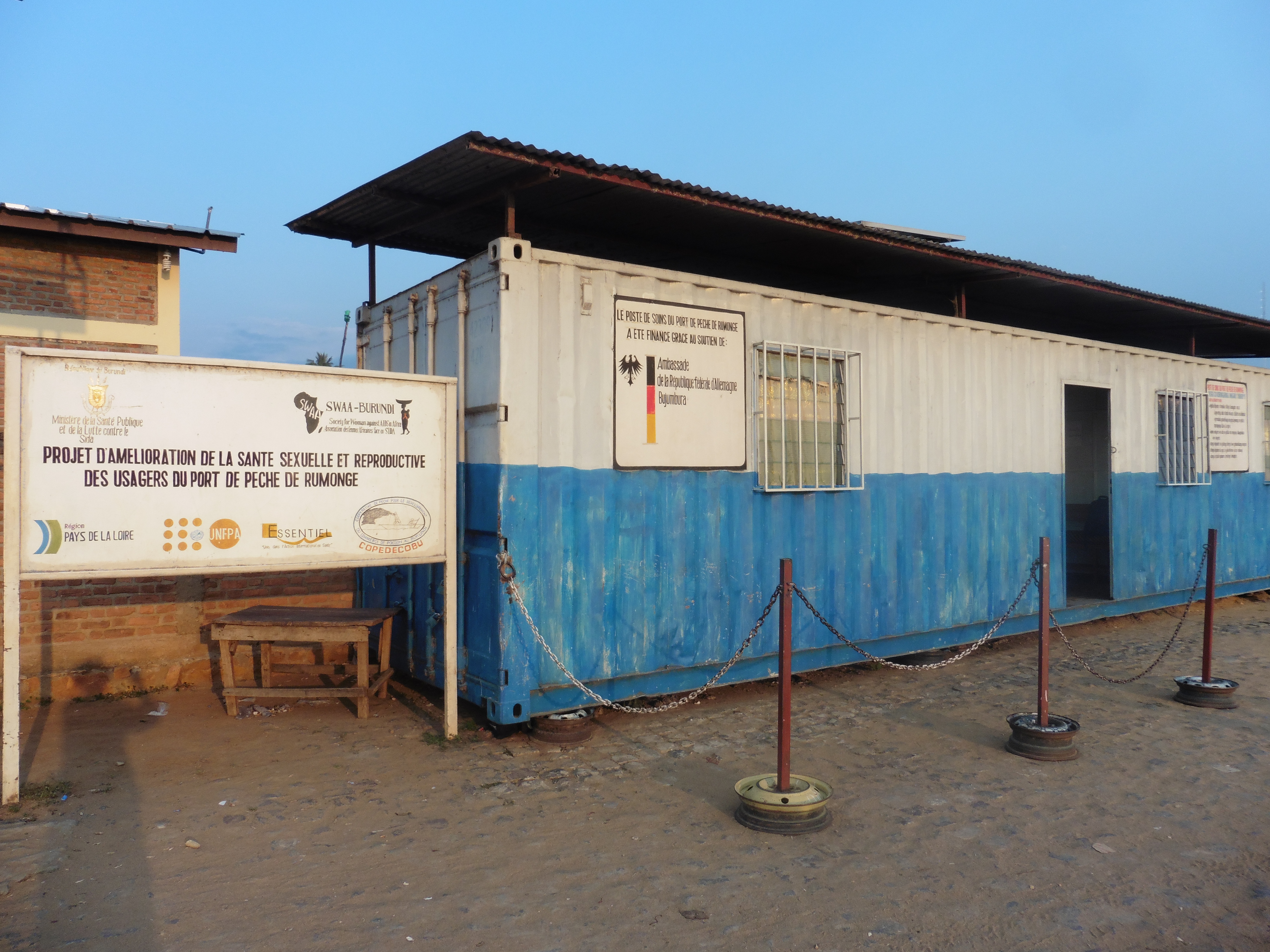 Santé sexuelle et reproductive des mareyeuses et pêcheurs du port de Rumonge : sensibilisation, prise en charge et suivi (juin 2018- mai 2020)