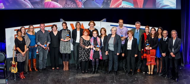 Les lauréats et le jury 2014