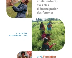 Transition agricole et alimentaire : axes clés d’émancipation des femmes (synthèse, 2018)