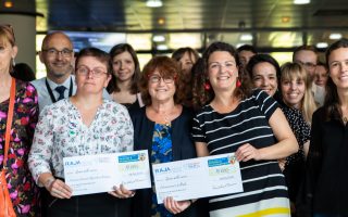 The FNAB and Entrepreneurs du Monde, winners of the « Women & the Environment Coup de Cœur » awards