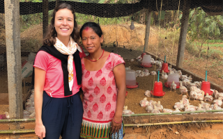 The Foundation’s field visit to meet women breeders in Chormara, Nepal