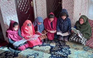 Education of Afghan girls deprived of schooling by the Taliban