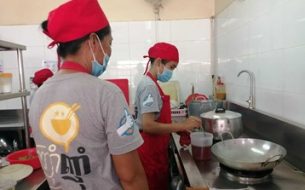 Vocational training in catering for marginalised women and girls in Siem Reap