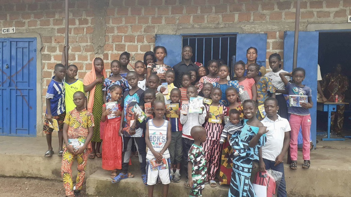 School Group in Mamou – Girls’ Education and Combatting GBV