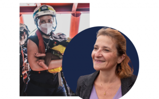 Interview with Fabienne Lassalle: migrant women in sea rescue operations