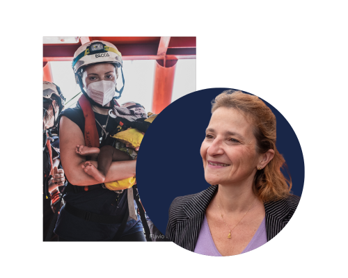 Interview with Fabienne Lassalle: migrant women in sea rescue operations