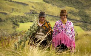 Renforcement du leadership féminin pour la défense des páramos et la politique écologique