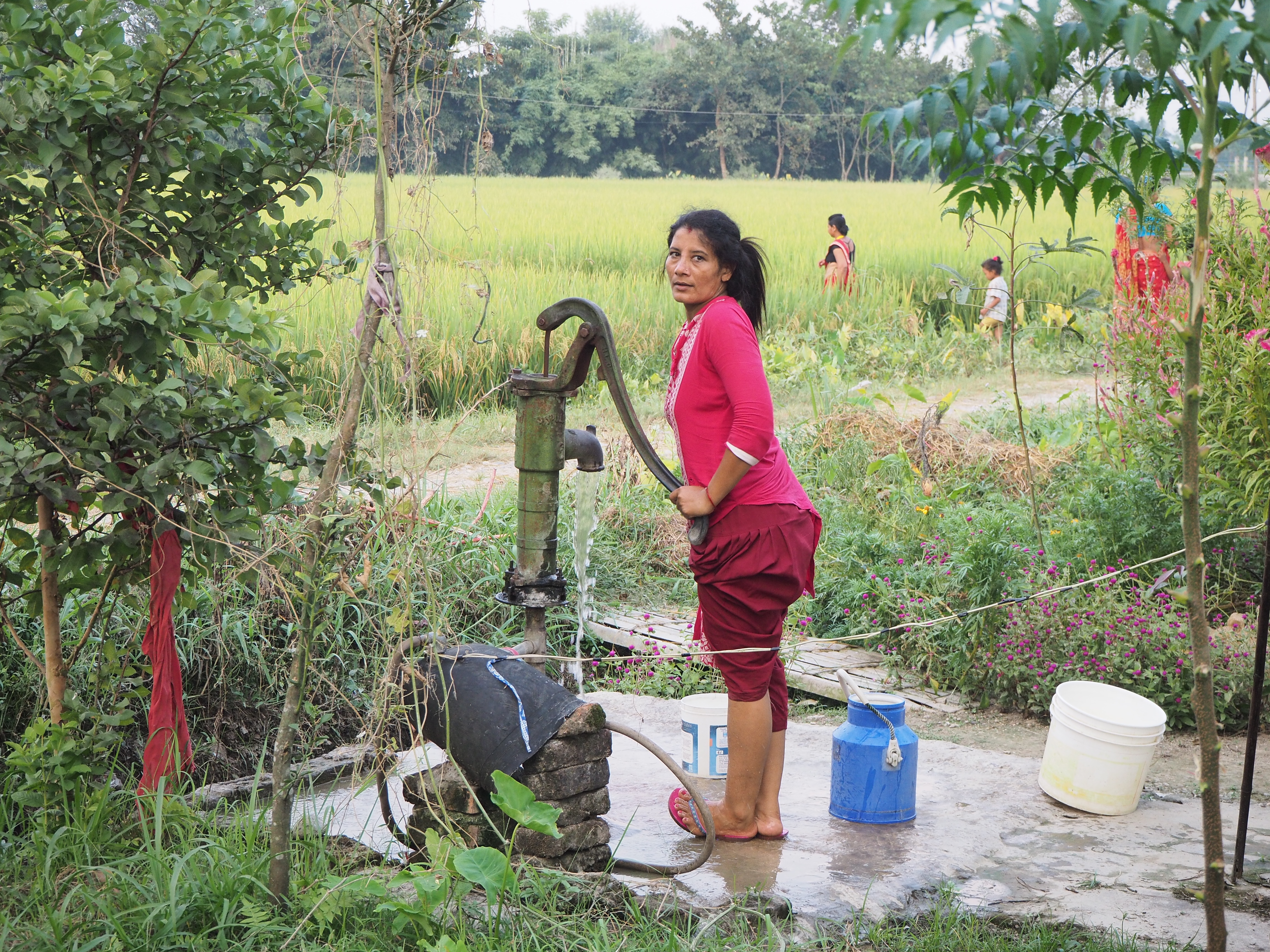 Promouvoir l’autonomie des femmes entrepreneures par la vente de systèmes de pompage solaire pour l’agriculture.
