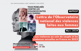 La lettre de la MIPROF : les violences au sein du couple et les violences sexuelles en France en 2022