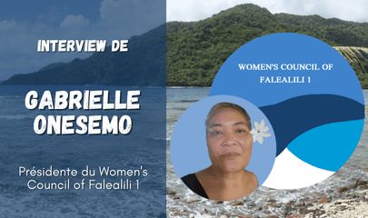 Interview de Gabrielle Onesemo : s’adapter aux conséquences du changement climatique dans les îles Samoa