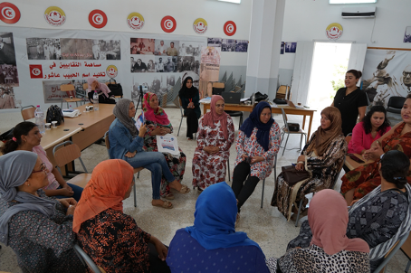 Renforcer le pouvoir économique et décisionnel des femmes pêcheuses des îles de Kerkennah