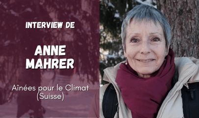 Interview d’Anne Mahrer : quand la justice climatique devient un combat féministe