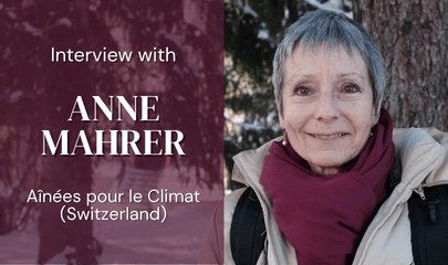 Interview with Anne Mahrer: When Climate Justice Becomes a Feminist Struggle