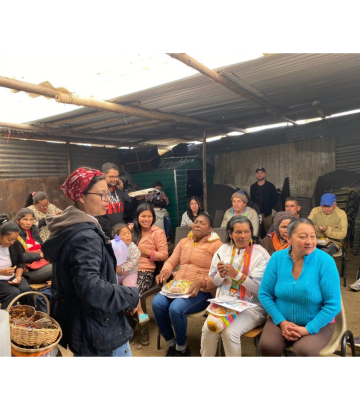 Promoting the autonomy of Colombian women farmers through agroecology and reforestation