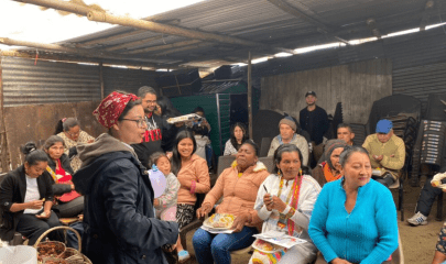 Promoting the autonomy of Colombian women farmers through agroecology and reforestation