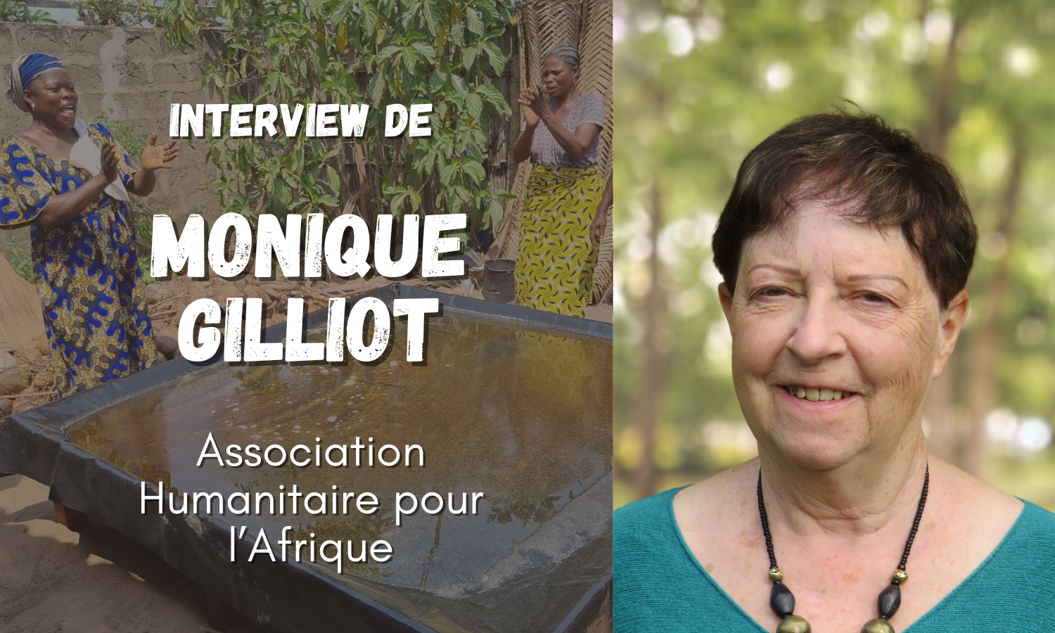 Interview de Monique Gilliot (Association Humanitaire pour l’Afrique) : développer des solutions durables pour les femmes productrices de sel au Bénin
