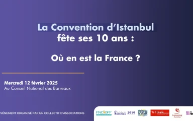 Istanbul Convention: 10 Years of Commitment, an Essential Tool for Advancing Women’s Rights in France