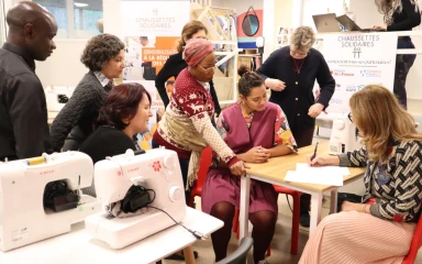 Projet présenté par Chaussettes Solidaires