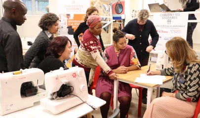 Projet présenté par Chaussettes Solidaires
